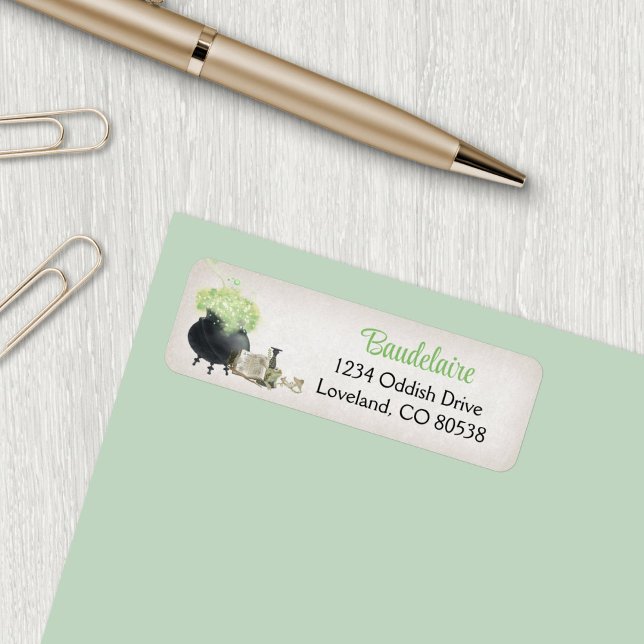 Halloween Cauldron Rücksendeadresse (Von Creator hochgeladen)