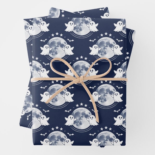 Halloween celebration geschenkpapier set (Beispiel)