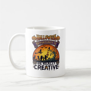 Halloween Chance Wirklich Kreative Hexe Tre Kaffeetasse