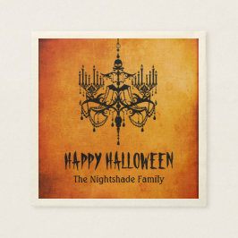 Halloween Chandelier Paper Napkins Serviette