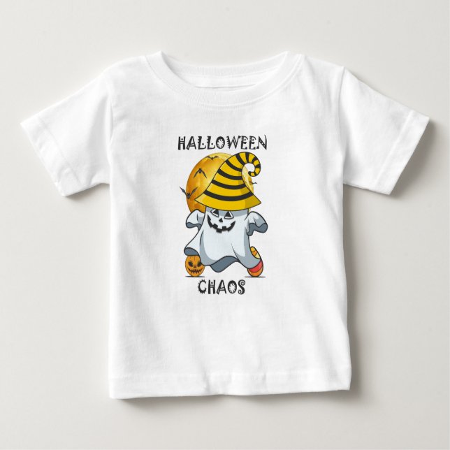 Halloween Chaos Baby T-shirt (Vorderseite)