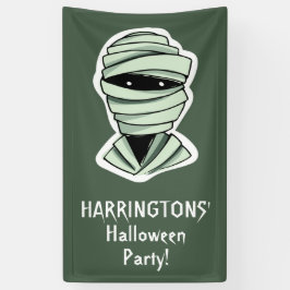 Halloween Characters benutzerdefiniertes Textbanne Banner