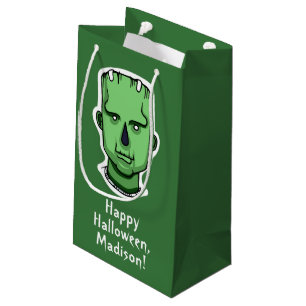 Halloween Characters Custom Text Geschenktaschen Kleine Geschenktüte