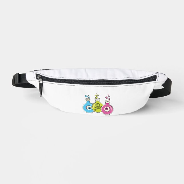 Halloween Chemie Bauchtasche (Vorderseite)