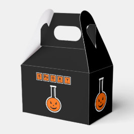 Halloween Chemie Spooky Pumpkin Gefallen Box Geschenkschachtel