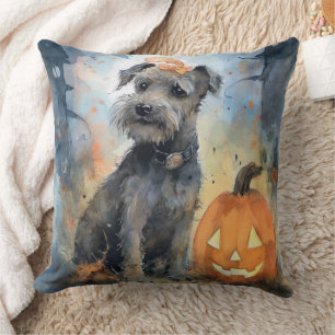 Halloween Chesapeake Bay Terrier mit Pumpkins Kissen