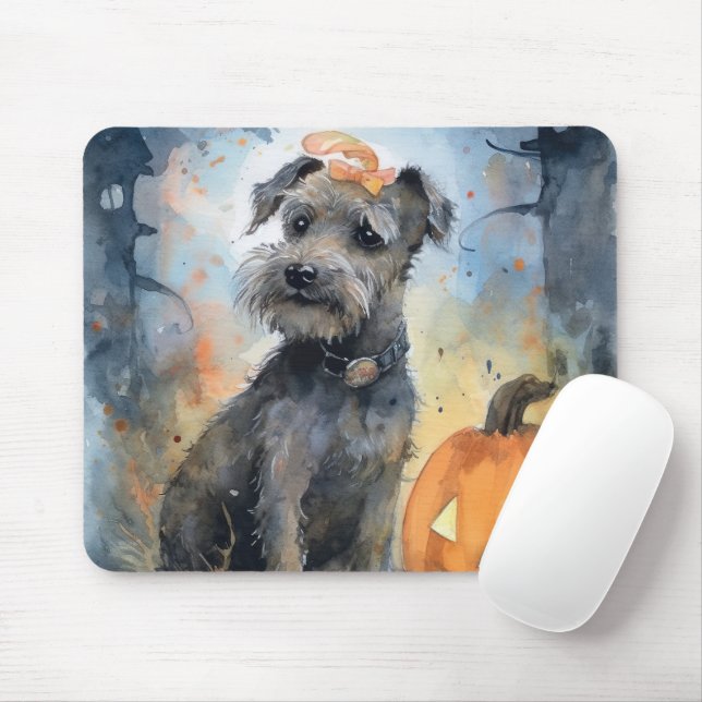 Halloween Chesapeake Bay Terrier mit Pumpkins Mousepad (Mit Mouse)