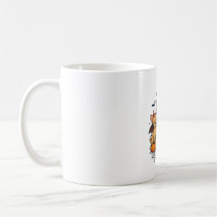 Halloween Chihuahua Hunde Kürbisse Hexenhut Zauber Kaffeetasse