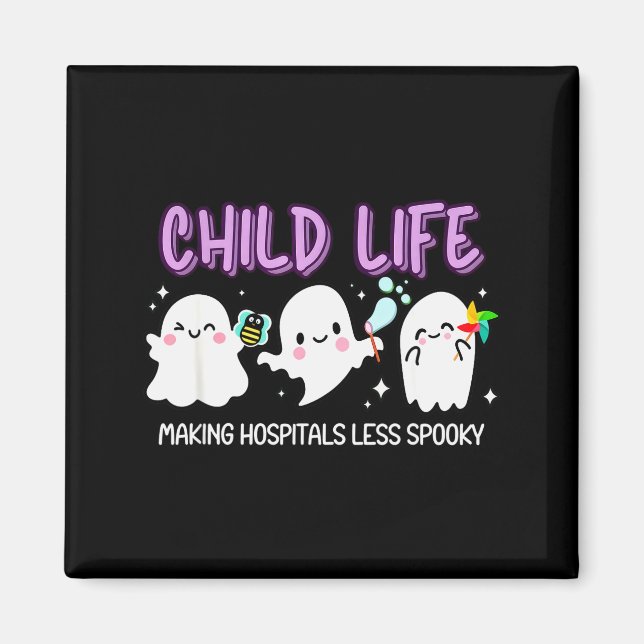 Halloween Child Life Specialist, Fall Child Life S Magnet (Vorne)