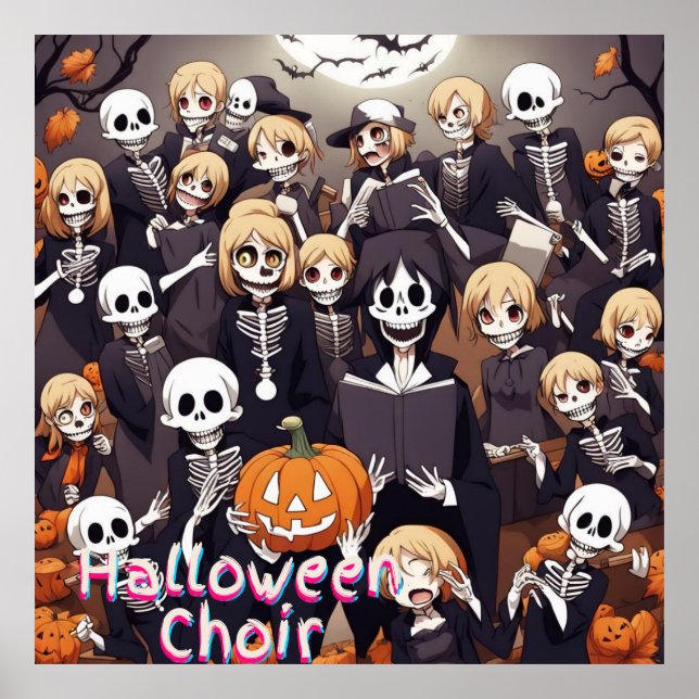 Halloween Choir Poster (Vorne)