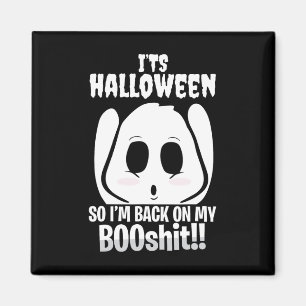 Halloween Ck auf meinem Boo Boo Funny Bull Geschen Magnet
