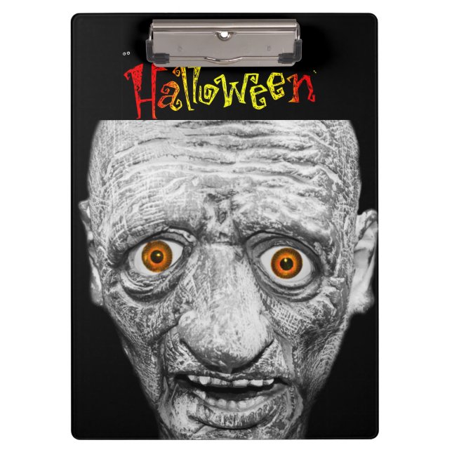 Halloween Clipboard Klemmbrett (Vorderseite)