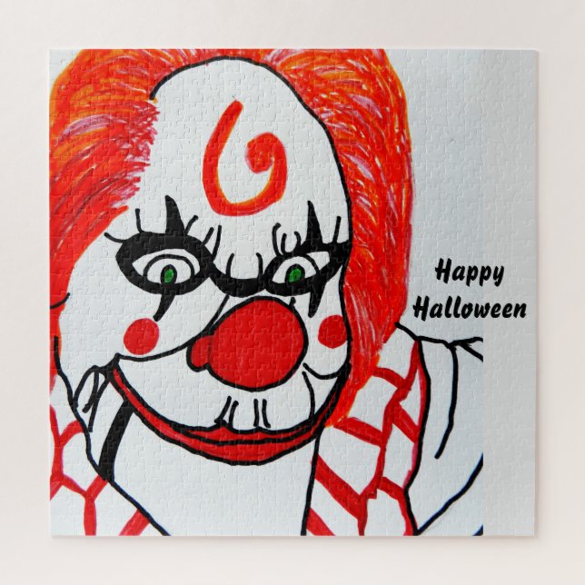 HALLOWEEN CLOWN JIGSAW PUZZLE (Vertikal)