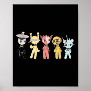 Halloween! Clukr Simon Raddy Simon Sky Poster