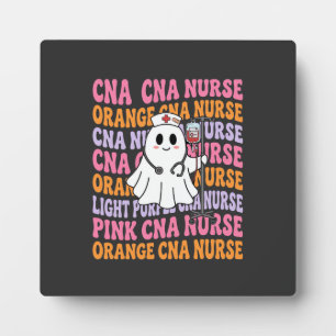 Halloween-CNA-Krankenschwester-Geister-Design Fotoplatte