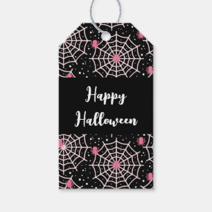 Halloween Cobnets & Spiders Pattern Geschenkanhänger
