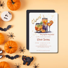 Halloween Cocktail Drinks Kinderdusche