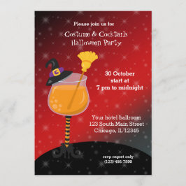 Halloween Cocktail Einladung