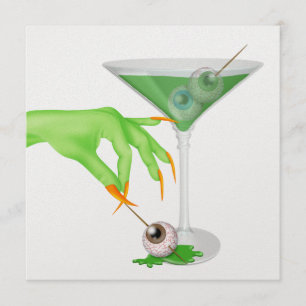 Halloween Cocktail-Party Einladung von SRF