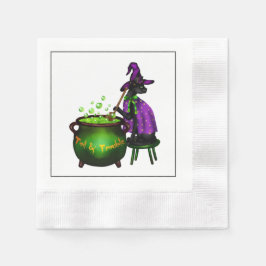 Halloween Cocktail Party Napkin Serviette