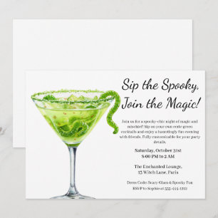 Halloween Cocktail Party   Potion Magique Einladung