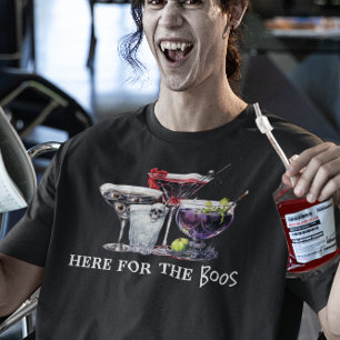 Halloween-Cocktails hier für das Buh-Geister T-Shirt