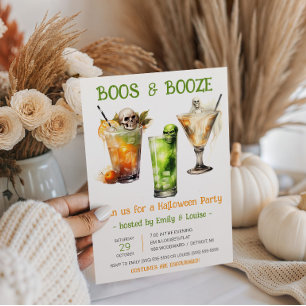 Halloween-Cocktails, Spuk und Saufgelage Halloween Einladung