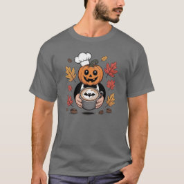 Halloween Coffee Lover T - Shirt
