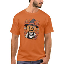 Halloween Coffee Lover T - Shirt