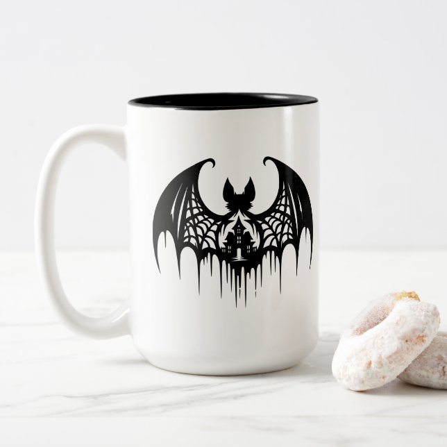 Halloween Coffee Tasse (Mit Donut)