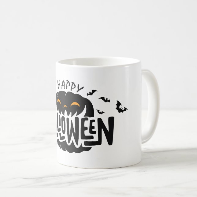 Halloween Coffee Tasse (VorderseiteRechts)