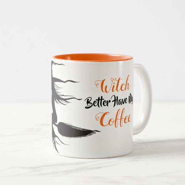 Halloween Coffee Tasse (VorderseiteRechts)