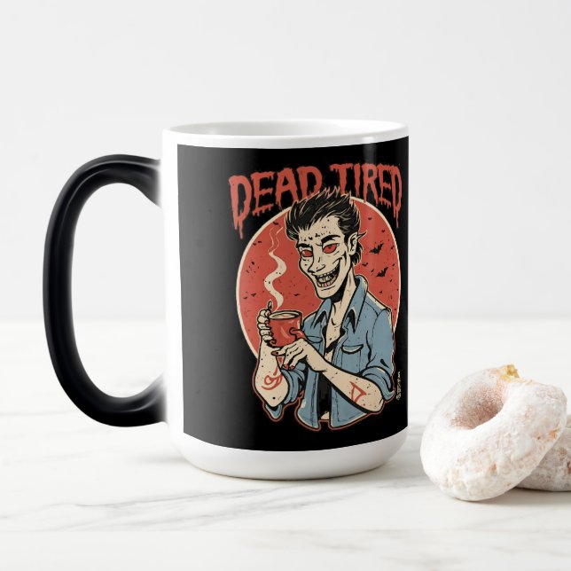Halloween Coffee Tasse (Mit Donut)