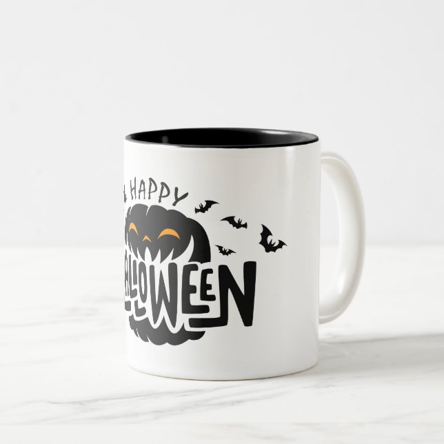 Halloween Coffee Tasse (VorderseiteRechts)