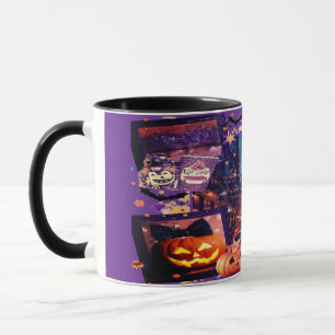 Halloween Collage Soft Tasse