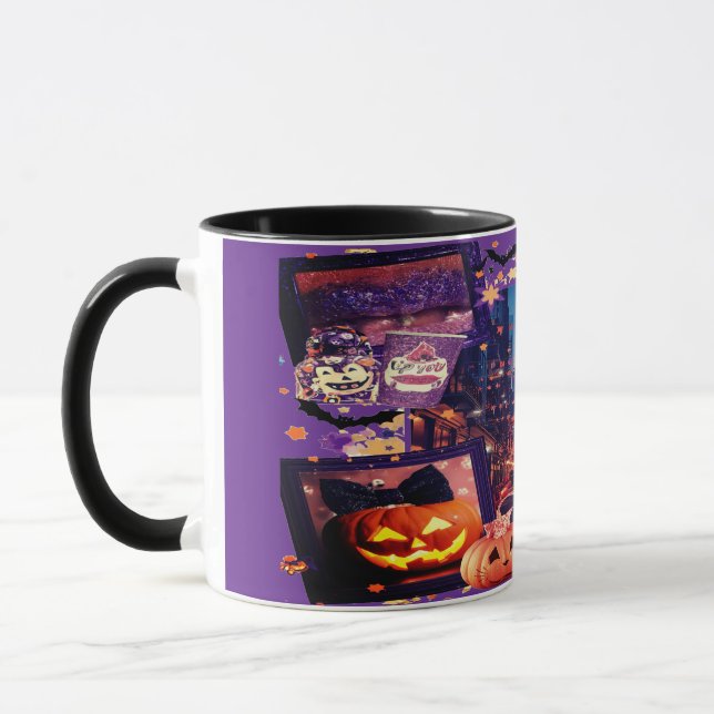 Halloween Collage Soft Tasse (Links)