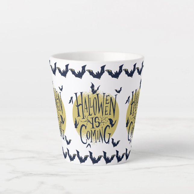 Halloween Collection - Halloween kommt Milchtasse (Vorderseite)