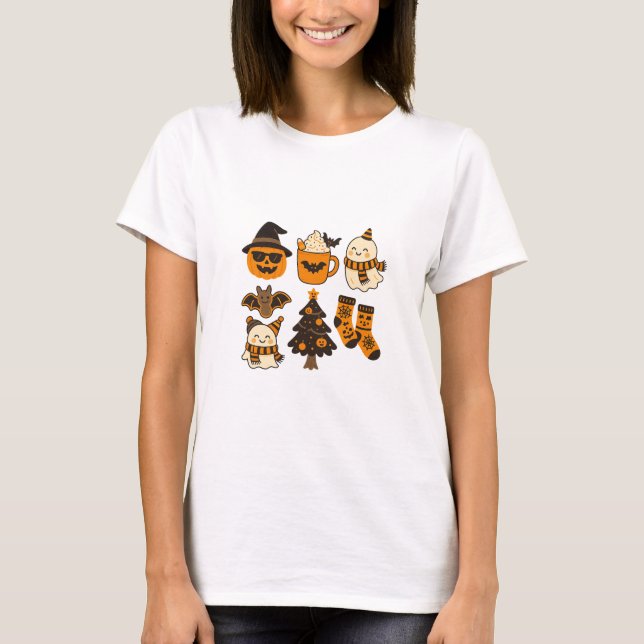 Halloween Collection - Spooky Niedlich Collection T-Shirt (Vorderseite)