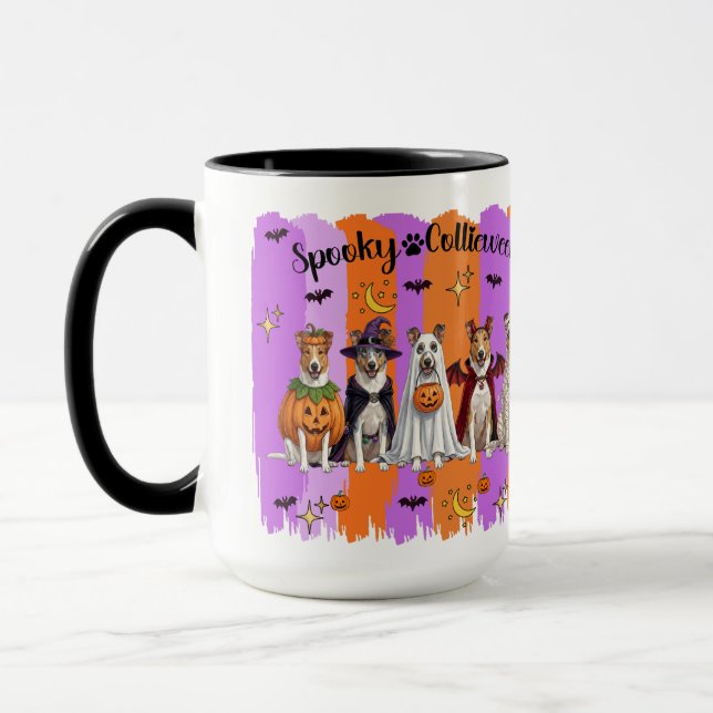 Halloween Collies Tasse (Links)