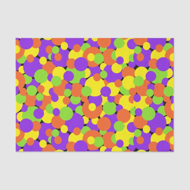 Halloween Colors | Kreisel | Seidenpapier (Vorderseite)