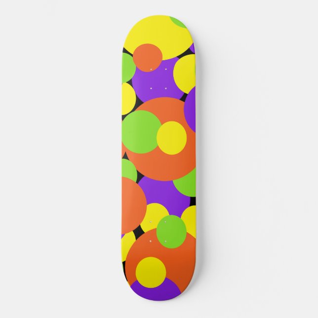 Halloween Colors | Kreisel | Skateboard (Vorderseite)