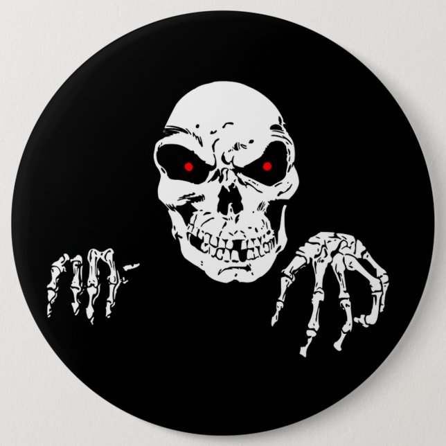 Halloween Colossal, Rundschaltfläche 1,8 mm Button (Vorderseite)