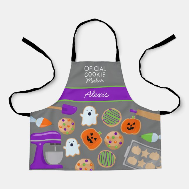 HALLOWEEN COOKIE MAKER SCHÜRZE (Vorderseite)