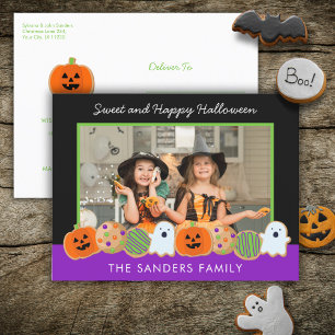HALLOWEEN COOKIES FOTO POSTCARD POSTKARTE