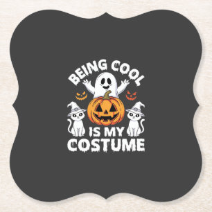 Halloween Cool Sein Ist Mein Kostüm Geist Design Untersetzer