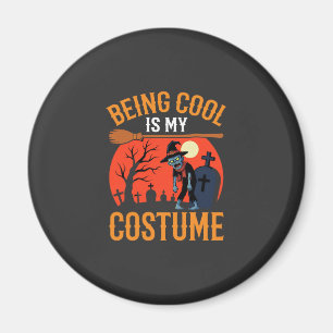 Halloween Cool Sein Ist Mein Kostüm Zombie Design Magnet