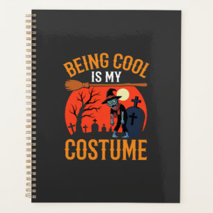 Halloween cool zu sein ist mein Kostüm Zombie Desi Planer