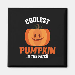 Halloween Cooler Kürbis in die Patchboys-Girls Magnet