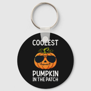 Halloween Cooler Kürbis in die Patchboys-Girls Schlüsselanhänger