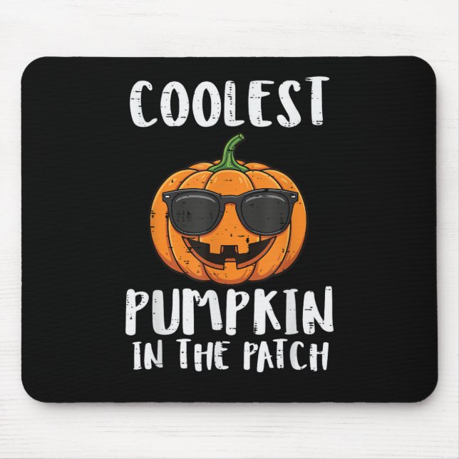 Halloween Coolest Pumpkin Patch Costume Men Boys K Mousepad (Vorne)